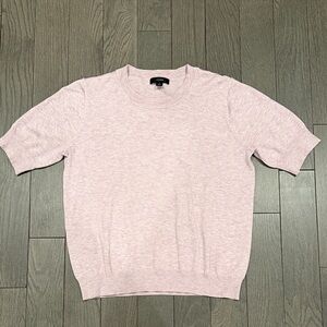 J. Crew Light Pink Crewneck Sweater